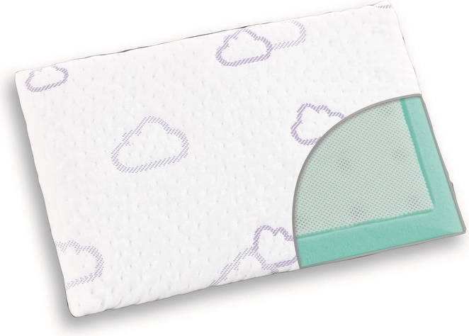 Oreiller ergonomique Träumeland Wolke 41 × 26 × 2,5 cm
