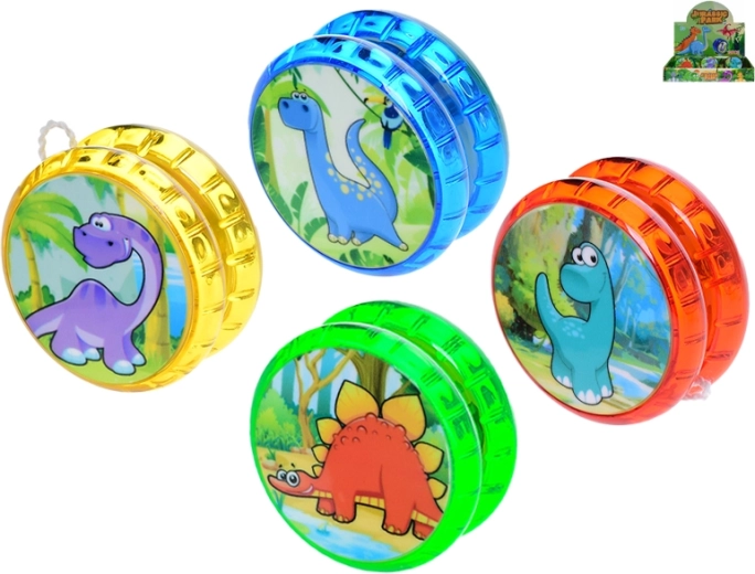 Yo-yo dinosaures lumineux 6 cm