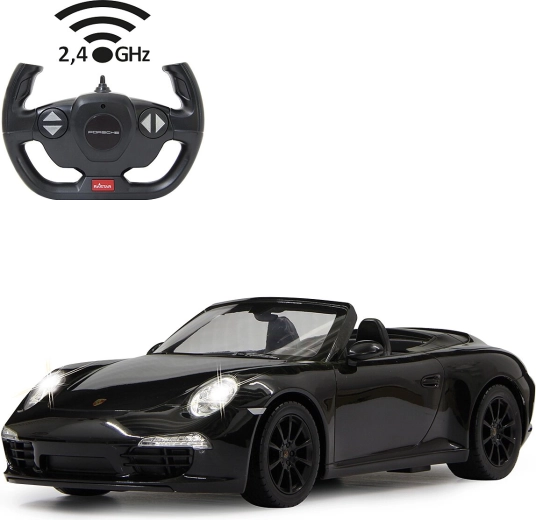 Voiture RC Porsche 911 Carrera S 1:12 noire