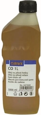 Huile écologique pour lubrification de chaîne 1 l