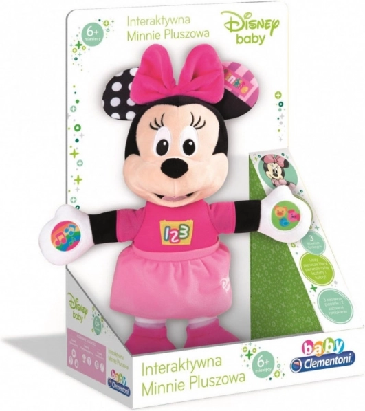 Mascotte peluche interactive Minnie