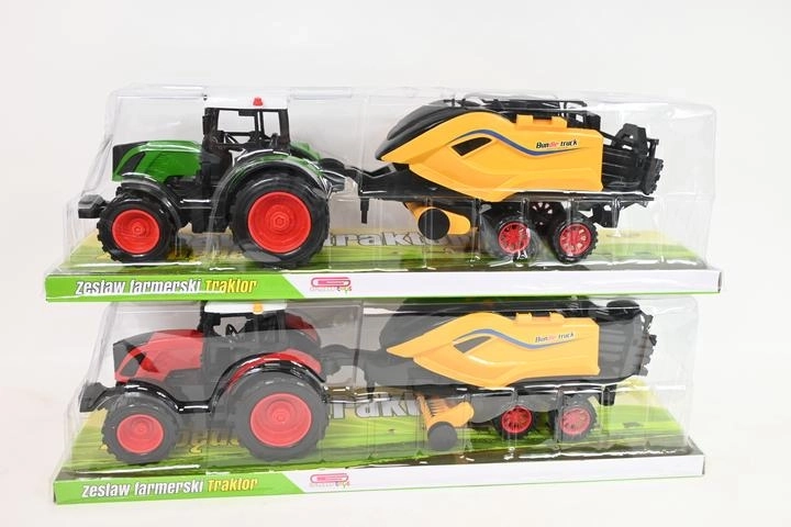 Tracteur avec machine agricole - 1 pièce