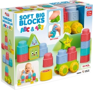 Cubes de construction souples pour les tout-petits