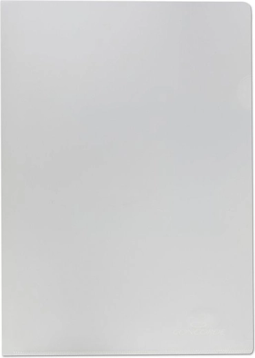 Pochette de classement A4 en L, transparente 180 microns, 10 pcs