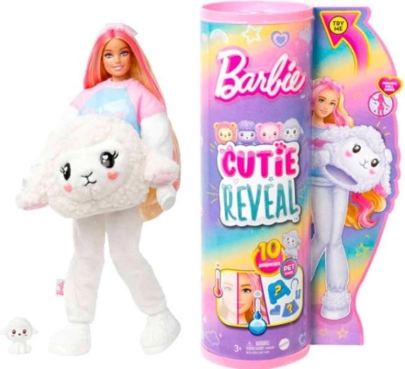 Barbie Cutie Reveal Cosy Cute Tees poupée mouton