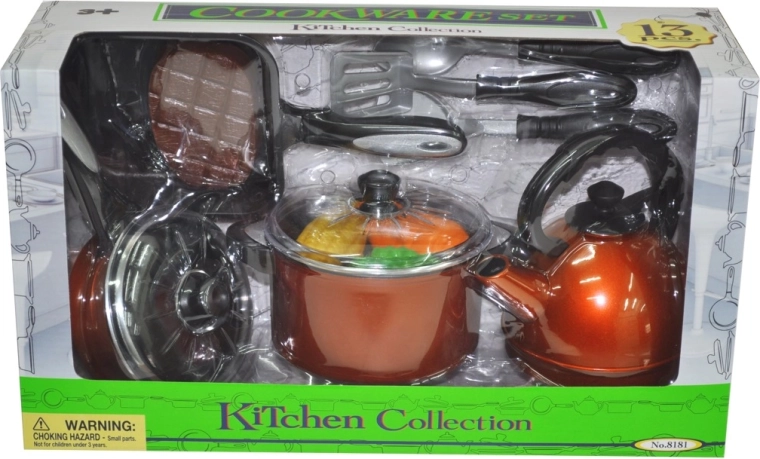 Set de cuisine pour enfants – vaisselle 13 pièces