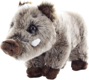 sanglier en peluche éco-responsable 25 cm