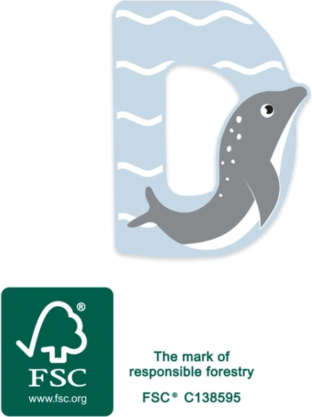 Lettre en bois D small foot