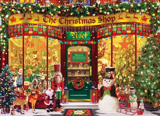 EUROGRAPHICS Puzzle Boutique de Noël 1000 pièces