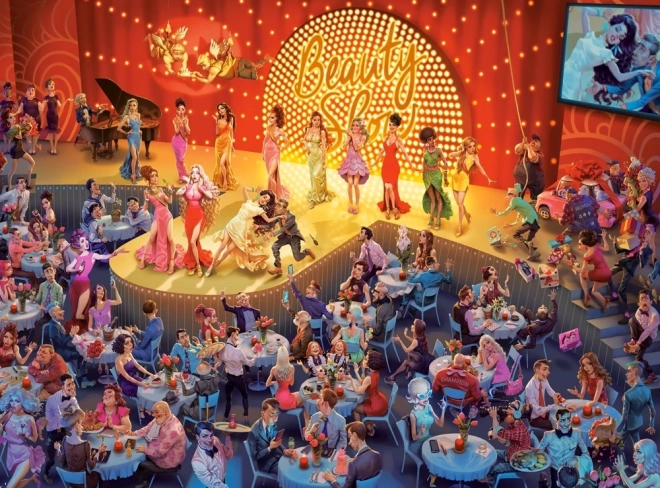 Puzzle 2000 pièces Beauty Show