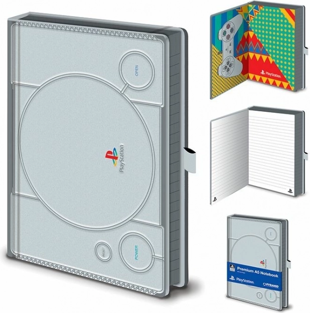 Carnet ligné A5 premium PLAYSTATION PS1