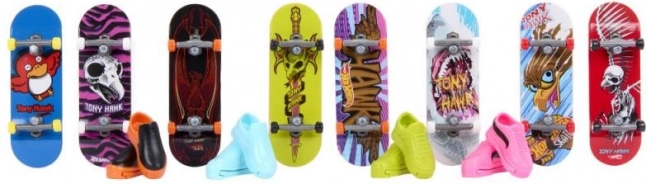 Hot Wheels Fingerboard et Chaussures 8 pcs