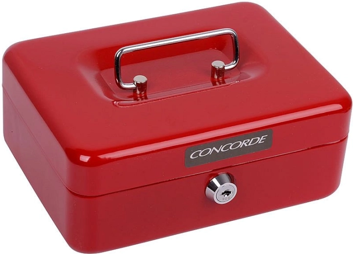 Caisse en métal Concorde 22 rouge