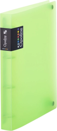 Classeur à anneaux A4 en polypropylène, vert