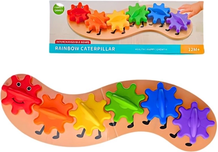 Chenille arc-en-ciel jouet antistress