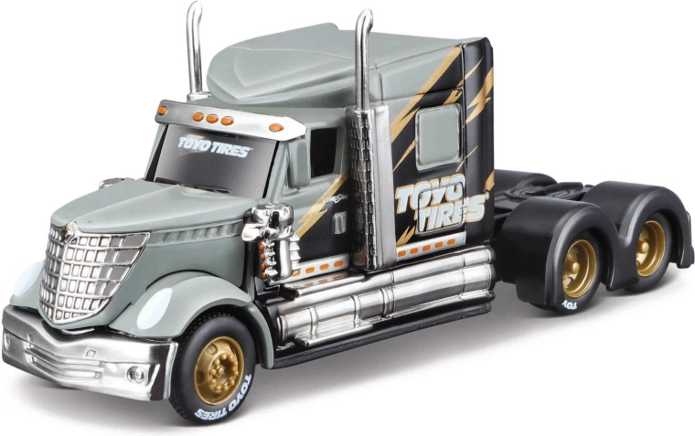 Maisto International Lone Star modèle réduit de camion gris 1:64