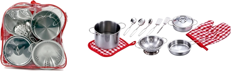 Vaisselle métallique PLEJO pour enfants