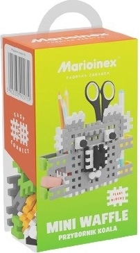 Marioinex Mini Waffle compartiment Koala 70 pcs – jeu de construction et organiseur de bureau