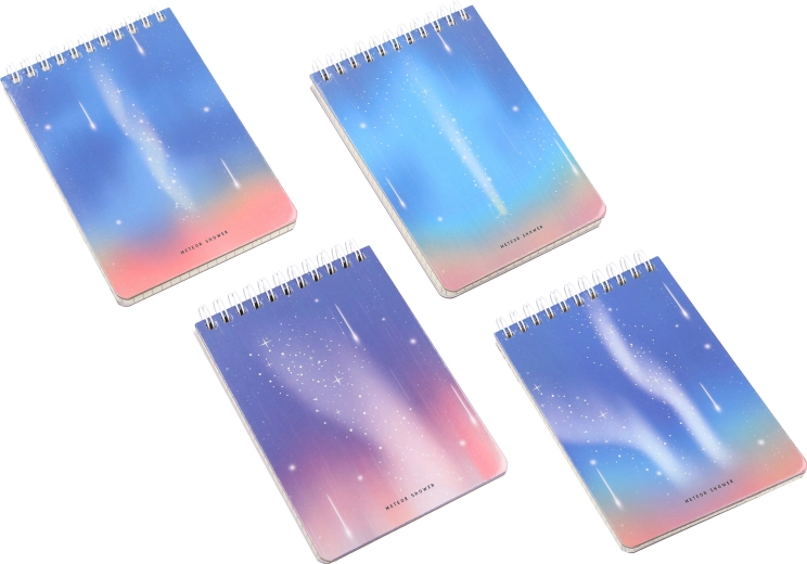 Bloc-notes à spirale 10 × 14 cm, 80 pages – Zodiac