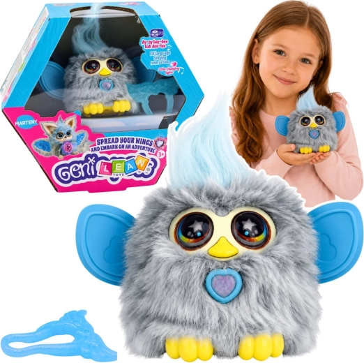Créature interactive Genie Pets avec lumières et sons, grise