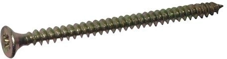 Vis universelles à filetage total 5 × 30 mm, galvanisées (1000 pcs)