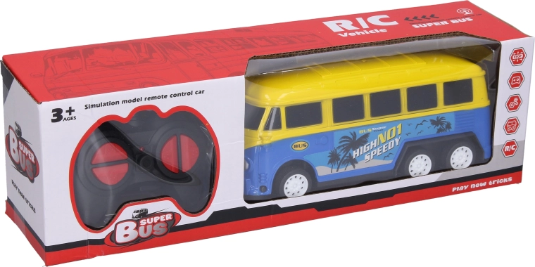 Bus RC télécommandé 19 cm - 1 pièce