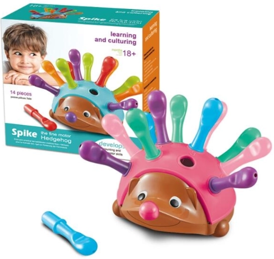 Puzzle éducatif hérisson 14 pièces