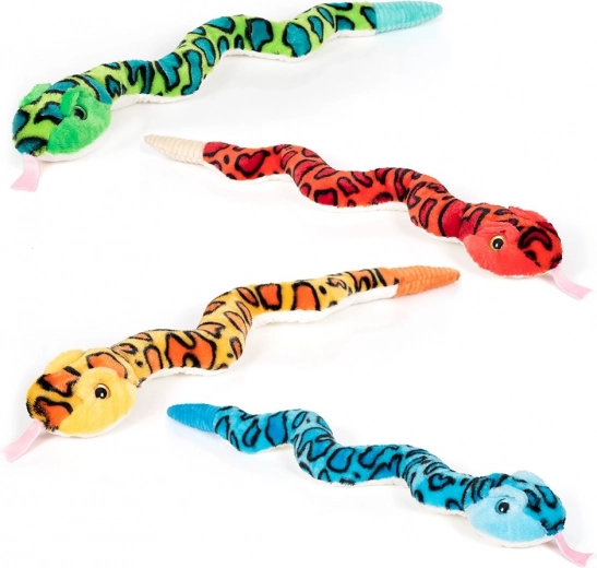 Serpent à sonnette en peluche avec son