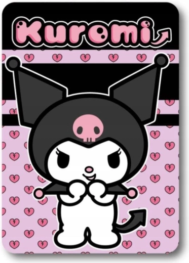 Couverture polaire Kuromi - 1 pièce