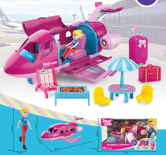 Avion avec passagers 36 cm