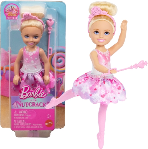 Barbie Chelsea ballerine fée des neiges (Casse-Noisette) - 1 pièce