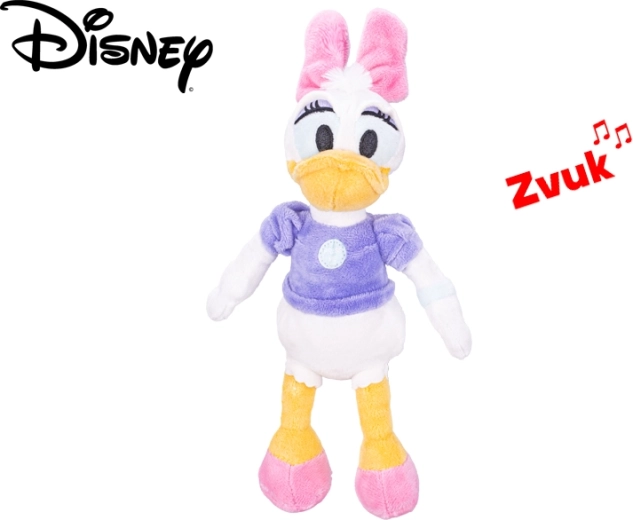 Canard en peluche DISNEY Daisy avec sons 27,5 cm