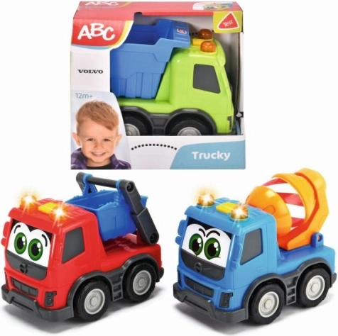 Camion pour enfants ABC VOLVO 13 cm avec lumière et son (3 modèles)