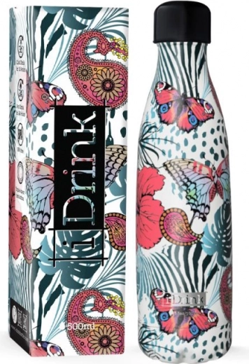 Thermos avec papillons