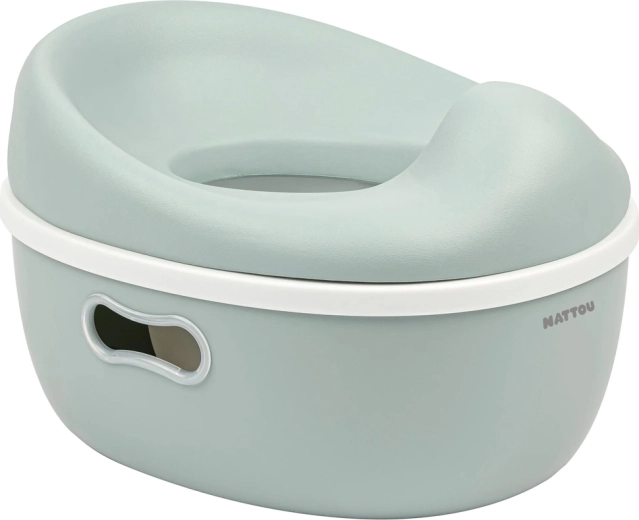 Nattou pot d’apprentissage 3-en-1 Potty vert sauge