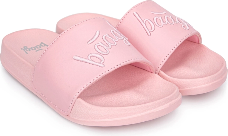 Chaussons Baagl logo roses (taille 33)