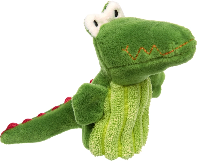 Marionnette à doigt en peluche crocodile Sigikid