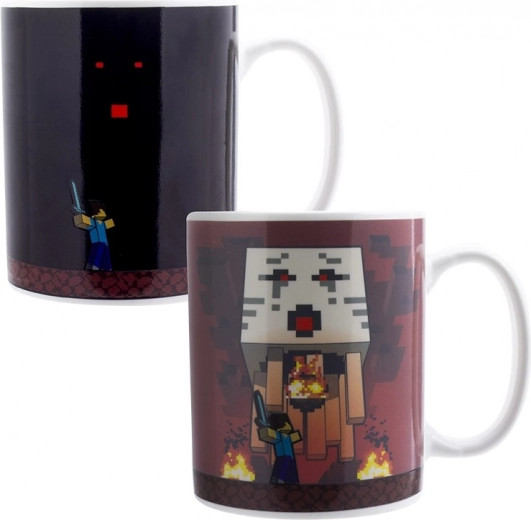 Mug thermoréactif MINECRAFT Nether 300 ml