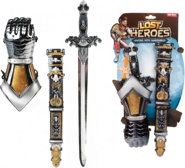 Ensemble de chevalier épée en plastique avec fourreau et protège-mains