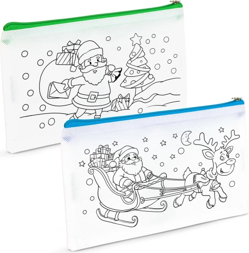 Trousse à colorier avec 4 feutres - 1 pièce
