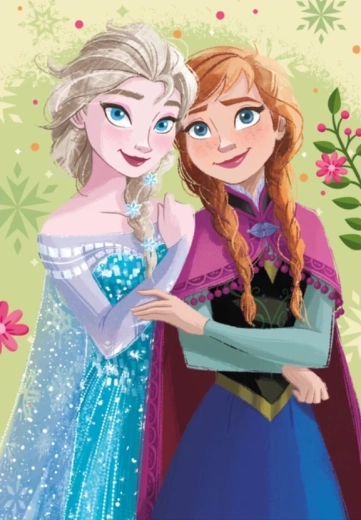 Puzzle Dino avec gemmes Portrait de printemps 200 pièces