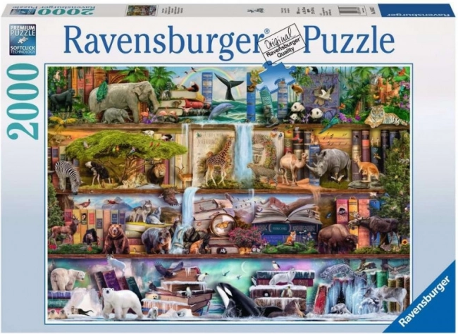 Puzzle Ravensburger Royaume des animaux sauvages 2000 pièces