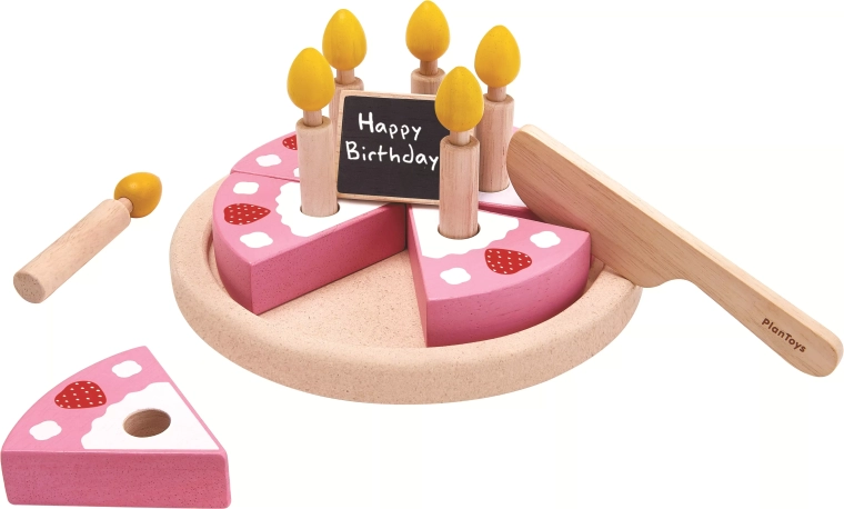 Gâteau d’anniversaire en bois PlanToys