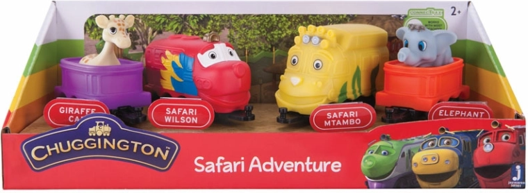 Chuggington - pack de 4 Safari park