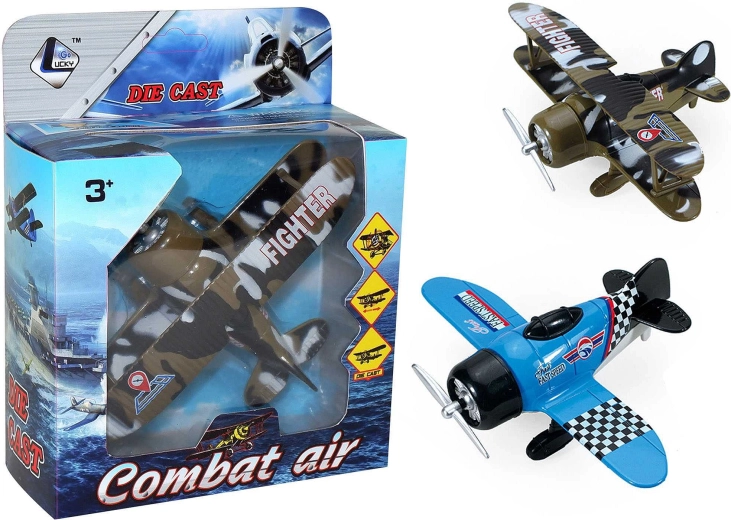 Boîte métallique Avion