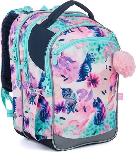 Cartable Topgal COCO – chatons joueurs