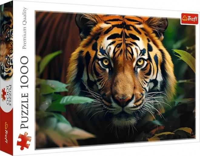 Puzzle 1000 pièces – tigre sauvage