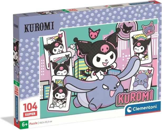 Puzzle CLE super Kuromi 104 pièces
