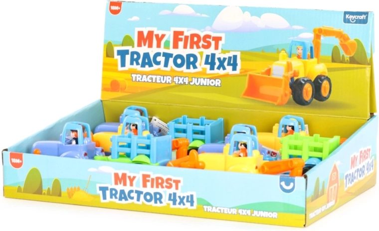 Tracteur 4x4 Junior avec plateau ou chargeur – My First Farm Vehicle