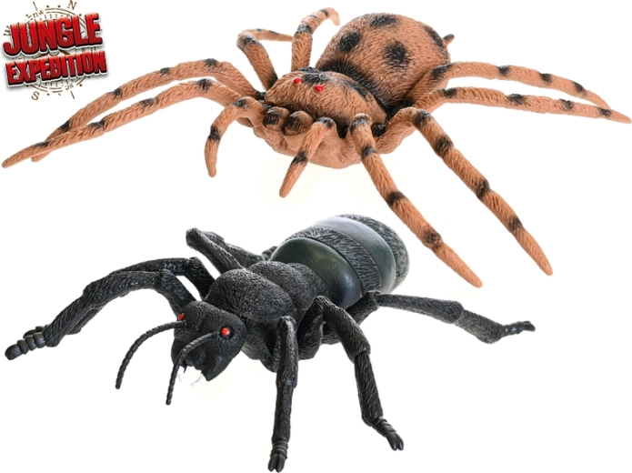 Figurine en plastique Jungle Expedition araignée ou fourmi 17–21 cm